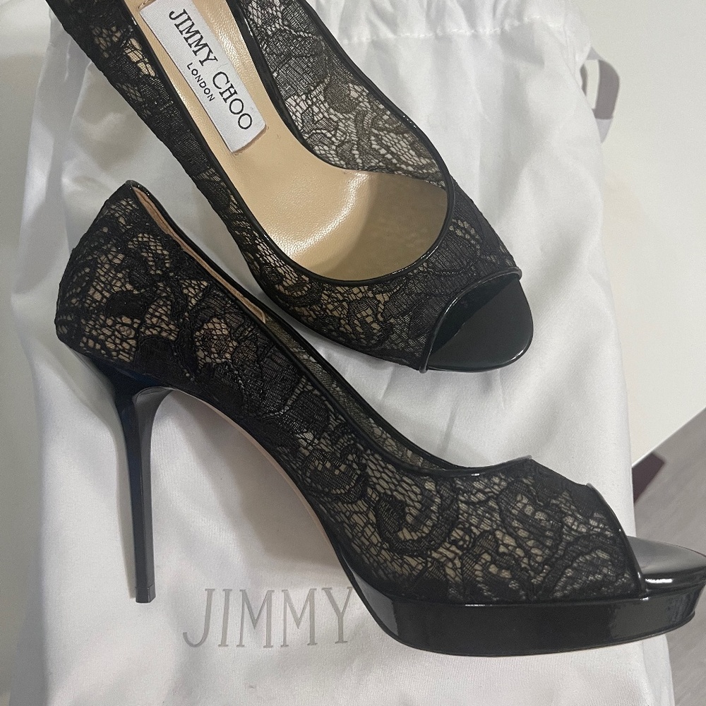 Jimmy Choo Black Lace -LUNA